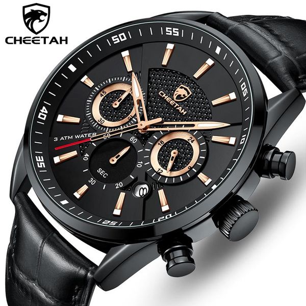 wristwatches cheetah watches for mens brand casual leather quartz men watch business chronograph clock male waterproof sports wristwatch, Slivery;brown
wristwatches cheetah watches for mens brand casual leather quartz men watch business chronograph clock male waterproof sports wristwatch, Slivery;brown