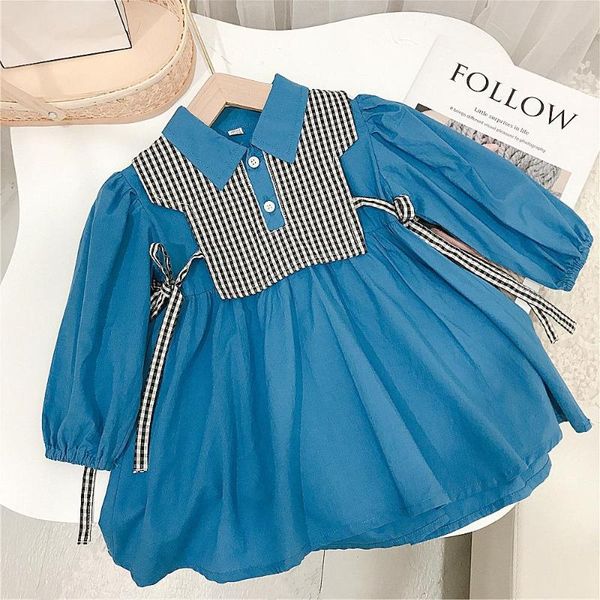 girl's dresses patchwork dress for kids 2021 spring autumn clothing lantern sleeve casual a-line turn-down collar mini, Red;yellow
girl's dresses patchwork dress for kids 2021 spring autumn clothing lantern sleeve casual a-line turn-down collar mini, Red;yellow
