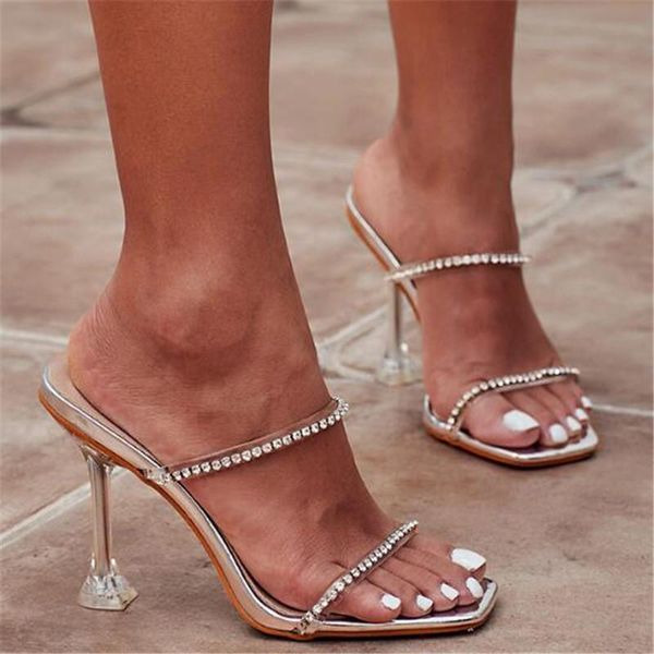 sandals fashion thin high heels women shoes square toe pvc 10cm slip on rhinestones sandal 2021 size 35-42, Black
sandals fashion thin high heels women shoes square toe pvc 10cm slip on rhinestones sandal 2021 size 35-42, Black