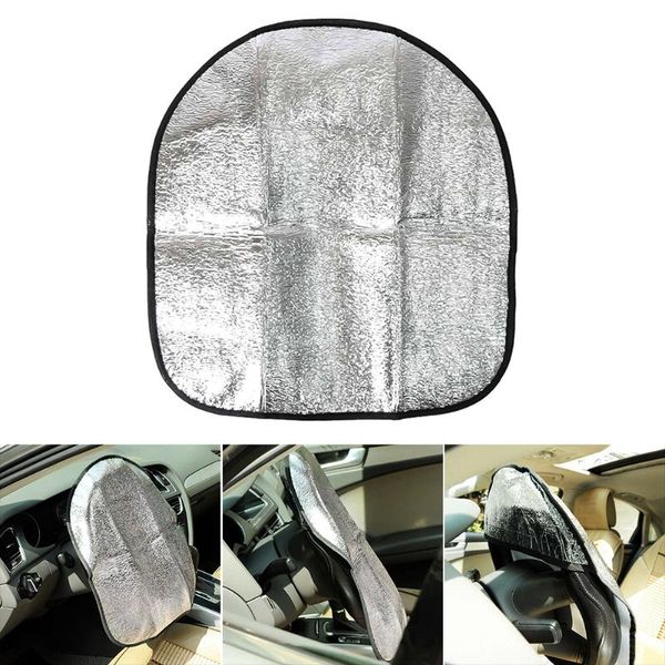 car sunshade anti-heat sun shade cover steering wheel silver 44x50cm double thick stock side window auto products drop
car sunshade anti-heat sun shade cover steering wheel silver 44x50cm double thick stock side window auto products drop