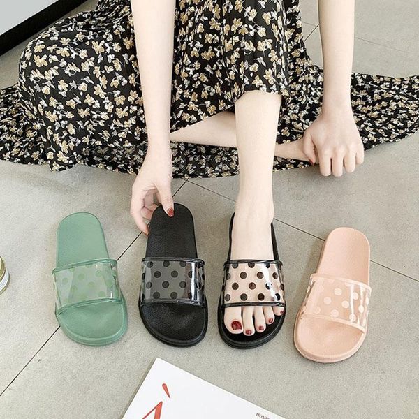 transparent slippers women shoes soft sandals summer flip flops girls ladies comfortable beach slide spot fashion, Black
transparent slippers women shoes soft sandals summer flip flops girls ladies comfortable beach slide spot fashion, Black