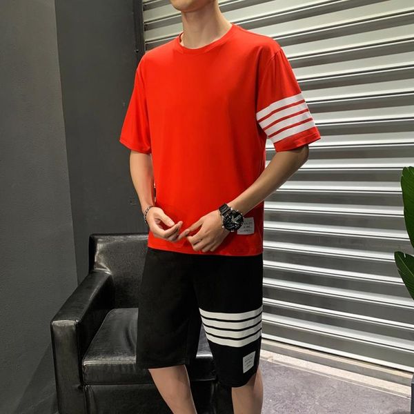 men's tracksuits summer tracksuit leisure sports suit fitness short sleeve t-shirt shorts fast dry breathable sportswear, Gray
men's tracksuits summer tracksuit leisure sports suit fitness short sleeve t-shirt shorts fast dry breathable sportswear, Gray
