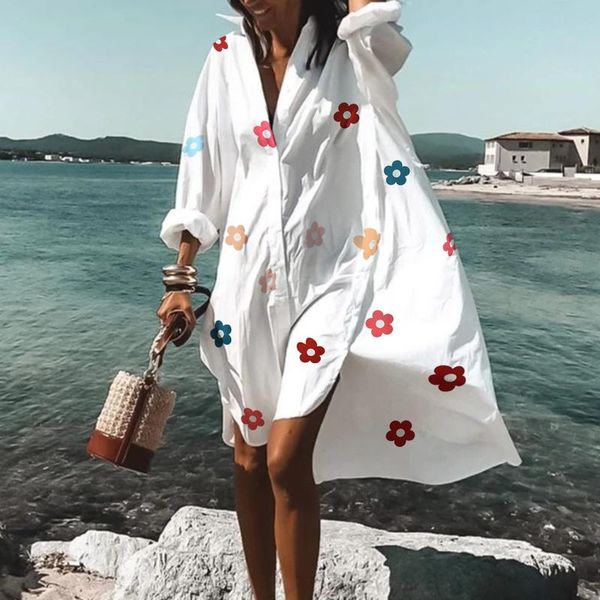 casual dresses women's swimwear beach cover up floral print color blouse bikini wear skirt swimsuit dress, Black;gray
casual dresses women's swimwear beach cover up floral print color blouse bikini wear skirt swimsuit dress, Black;gray