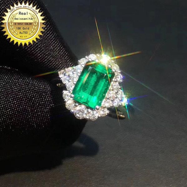cluster rings 10k gold ring lab created 2ct emerald and moissanite diamond with national certificate em-007, Golden;silver
cluster rings 10k gold ring lab created 2ct emerald and moissanite diamond with national certificate em-007, Golden;silver
