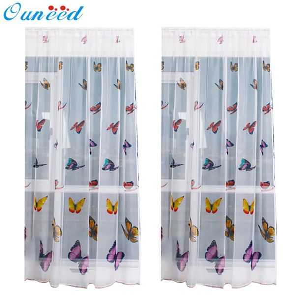 ouneed 2pcs color butterfly pattern leaves window curtains bedroom living room treatment voile drape valance 2 panel fabric 2021 curtain & d
ouneed 2pcs color butterfly pattern leaves window curtains bedroom living room treatment voile drape valance 2 panel fabric 2021 curtain & d