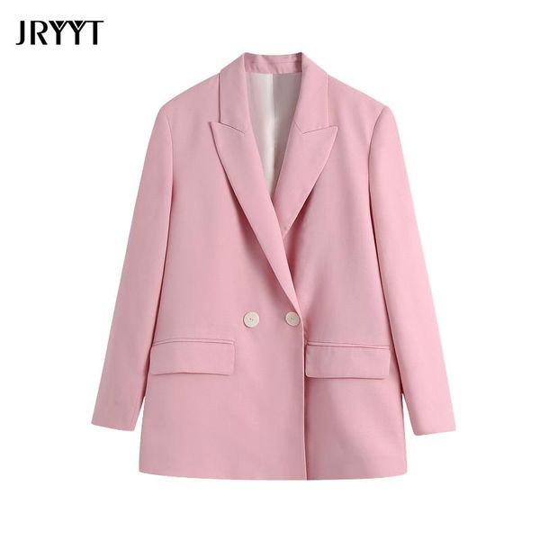 women's suits & blazers early autumn long sleeve pink double-breasted blazer casual loose pocket solid jacket office lady, White;black
women's suits & blazers early autumn long sleeve pink double-breasted blazer casual loose pocket solid jacket office lady, White;black