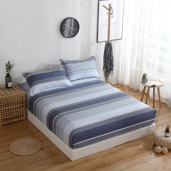 sheets & sets stripe bed fitted cotton fabric with elastic sheet for high thin mattress cover-3pcs bedspread
sheets & sets stripe bed fitted cotton fabric with elastic sheet for high thin mattress cover-3pcs bedspread