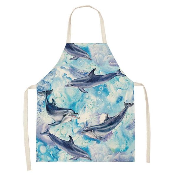 aprons waterproof cooking oil-proof cotton linen antifouling chef apron 68*55cm dolphin series priinting women kitchen
aprons waterproof cooking oil-proof cotton linen antifouling chef apron 68*55cm dolphin series priinting women kitchen