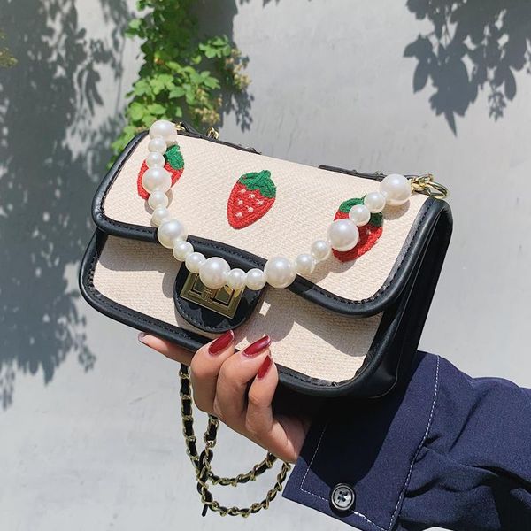 evening bags summer high-quality small fresh handbag 2021 fashion one-shoulder women's designer woven pearl all-match shoulder bag
evening bags summer high-quality small fresh handbag 2021 fashion one-shoulder women's designer woven pearl all-match shoulder bag
