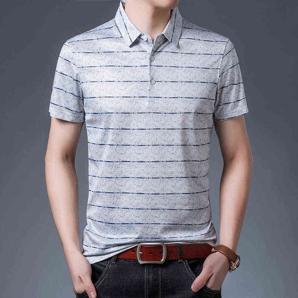 polo short sleeve thin straight stripe gray summer casual polo t-shirt, White;black
polo short sleeve thin straight stripe gray summer casual polo t-shirt, White;black