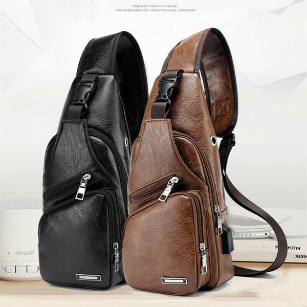 fashion men's leather sling chest bag travel casual cross body messenger shoulder pack outdoor waist bags
fashion men's leather sling chest bag travel casual cross body messenger shoulder pack outdoor waist bags