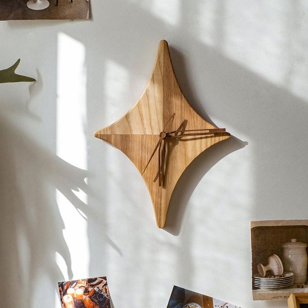 wall clocks xingx solid wood clock fashion living room children's simple art creative decoration
wall clocks xingx solid wood clock fashion living room children's simple art creative decoration