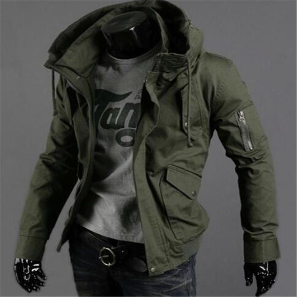 men's jackets spring autumn male youth military uniform jacket coat slim cotton trend casual men clothing outerwear, Black;brown
men's jackets spring autumn male youth military uniform jacket coat slim cotton trend casual men clothing outerwear, Black;brown