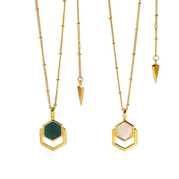 woman necklace pendant shell peacock green stainless steel 2021 fashion luxury jewelry designer chain chains, Silver
woman necklace pendant shell peacock green stainless steel 2021 fashion luxury jewelry designer chain chains, Silver
