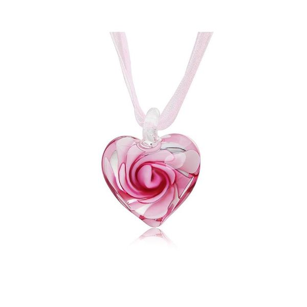 pendant necklaces lovely glaze spiral flower love heart-shape necklace inner inlaid geometric ribbon chain jewelry for women gifts, Silver
pendant necklaces lovely glaze spiral flower love heart-shape necklace inner inlaid geometric ribbon chain jewelry for women gifts, Silver