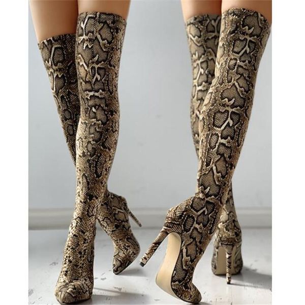 boots 2021 snake print women's high over the knee elastic 12cm stiletto heels 3-11 12 bbzai, Black
boots 2021 snake print women's high over the knee elastic 12cm stiletto heels 3-11 12 bbzai, Black