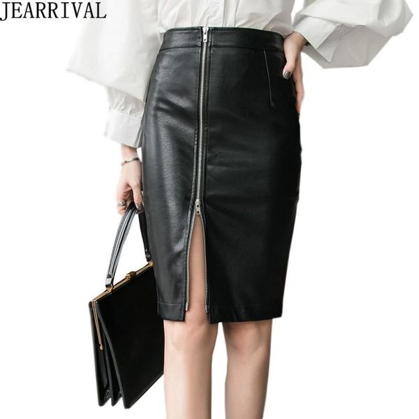skirts black zipper split pu leather skirt 2021 autumn winter women korean fashion high waist slim fit knee length pencil faldas
skirts black zipper split pu leather skirt 2021 autumn winter women korean fashion high waist slim fit knee length pencil faldas