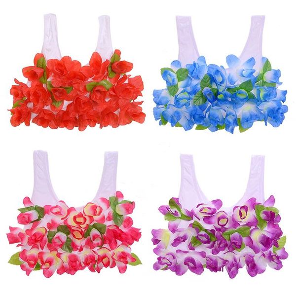 colorful hawaii flower bra floral child/camisoles hula dance beach tropical party supplies accessories christmas decoration
colorful hawaii flower bra floral child/camisoles hula dance beach tropical party supplies accessories christmas decoration