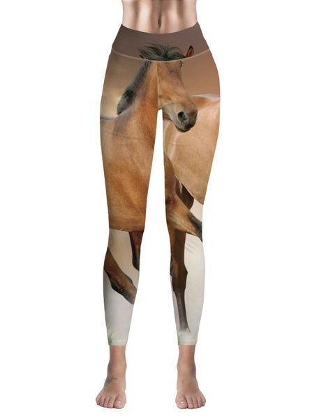 women's leggings brown running horse animal fitness women workout pants legging fashion bodybuilding jeggings, Black
women's leggings brown running horse animal fitness women workout pants legging fashion bodybuilding jeggings, Black