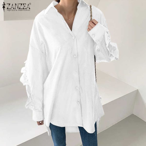 women's blouses & shirts blouses plus size stylish ruffle asymmetrical blouse casual spring flounce blusas female button tunic pew3, White
women's blouses & shirts blouses plus size stylish ruffle asymmetrical blouse casual spring flounce blusas female button tunic pew3, White