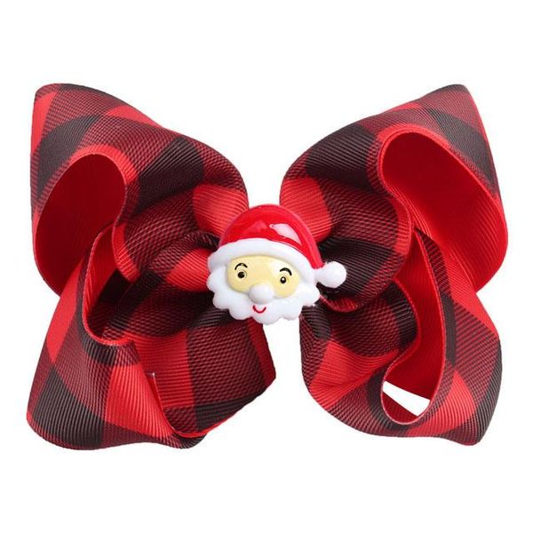 12pcs/8inch plaid christmas bowknot bell santa hair bow headwear with clip for infant baby girls accessories xmas gift, Slivery;white
12pcs/8inch plaid christmas bowknot bell santa hair bow headwear with clip for infant baby girls accessories xmas gift, Slivery;white