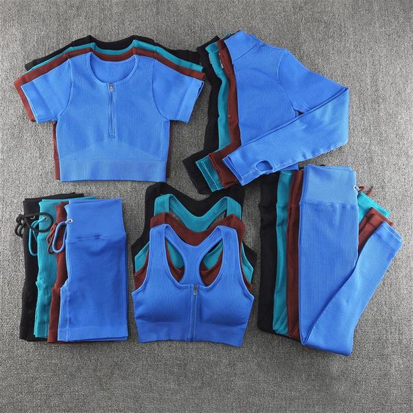 yoga outfit women set seamless two piece crop long sleeve leggings workout clothing fitness clothes sport suit gym sets
yoga outfit women set seamless two piece crop long sleeve leggings workout clothing fitness clothes sport suit gym sets