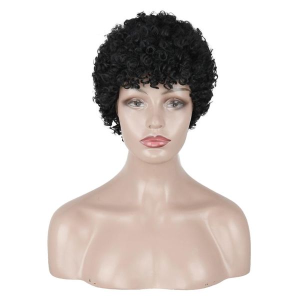 synthetic wigs merisihair fro kinkly curly wig for women african short black girl american natural machine made
synthetic wigs merisihair fro kinkly curly wig for women african short black girl american natural machine made