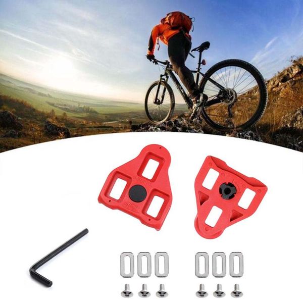bike pedals bicycle lock cleats compatible with look delta (9 degree float) fits peloton
bike pedals bicycle lock cleats compatible with look delta (9 degree float) fits peloton