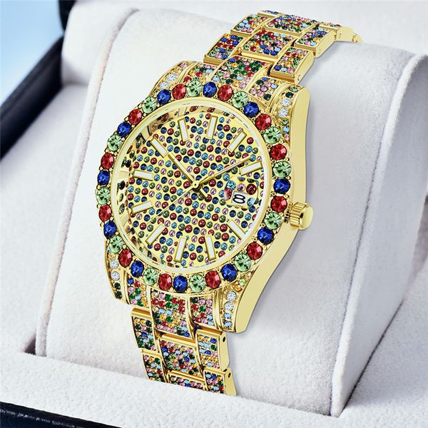 designer watch brand table luxury es diamond inlaid men's hip hop color diamond golden water ghost cool gift calendar quartz, Slivery;brown
designer watch brand table luxury es diamond inlaid men's hip hop color diamond golden water ghost cool gift calendar quartz, Slivery;brown