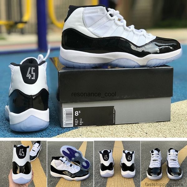 concord 45 mens basketball 11 11s black white women designer trainer sports shoes 36-47 with box new arrival
concord 45 mens basketball 11 11s black white women designer trainer sports shoes 36-47 with box new arrival