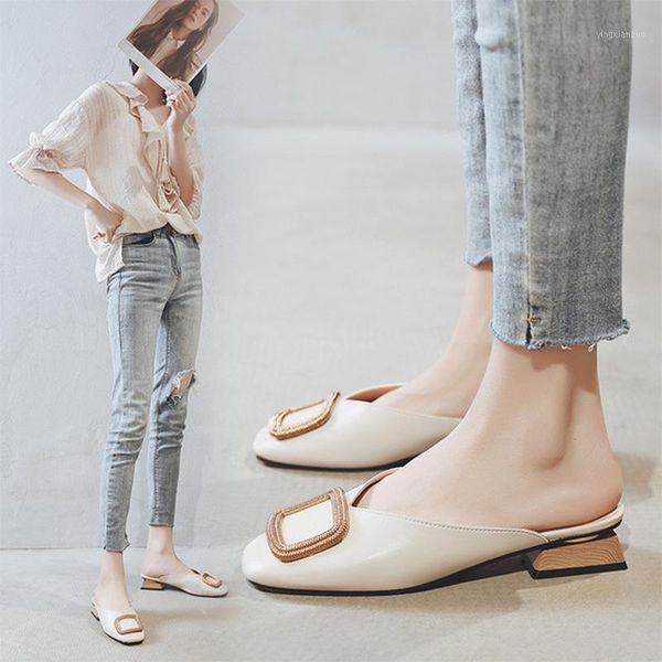 slippers fashion summer casual mules women pumps office lady slides female low heel sandals pu leather elegant woman shoes 20211, Black
slippers fashion summer casual mules women pumps office lady slides female low heel sandals pu leather elegant woman shoes 20211, Black