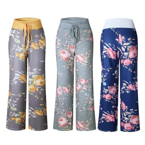 summer drawstring casual long pants women home loose floral print wide leg trousers sweatpants workout wear plus size women's & capris, Black;white
summer drawstring casual long pants women home loose floral print wide leg trousers sweatpants workout wear plus size women's & capris, Black;white