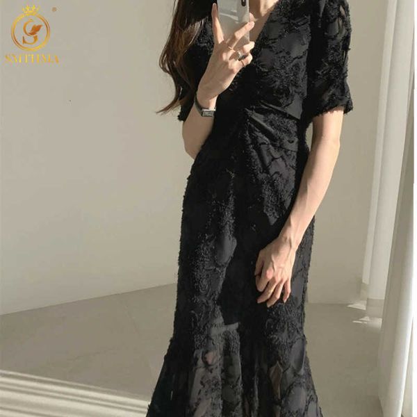 casual dresses fashion summer mermaid es women's vintage high waist slim elegant tassel vestidos 1ud9, Black;gray
casual dresses fashion summer mermaid es women's vintage high waist slim elegant tassel vestidos 1ud9, Black;gray