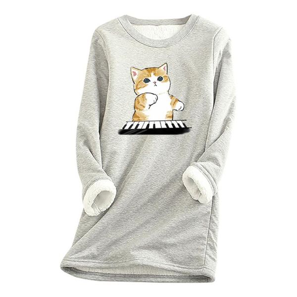 women's hoodies & sweatshirts harajuku ladies casual cute kwaii cat female long sleeves cats printed lovely women feminino, Black
women's hoodies & sweatshirts harajuku ladies casual cute kwaii cat female long sleeves cats printed lovely women feminino, Black