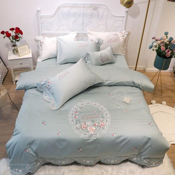 bedding sets luxury green white american flowers embroidery 80s egyptian cotton set duvet cover bed linen fitted pillowcases sheet
bedding sets luxury green white american flowers embroidery 80s egyptian cotton set duvet cover bed linen fitted pillowcases sheet