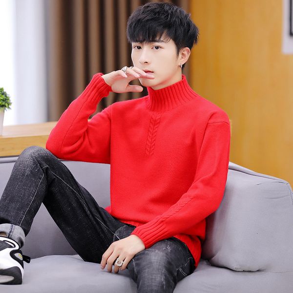 men's sweaters male sweater casual male solid black gray turtleneck high pullovers cotton thick e6a6, White;black
men's sweaters male sweater casual male solid black gray turtleneck high pullovers cotton thick e6a6, White;black