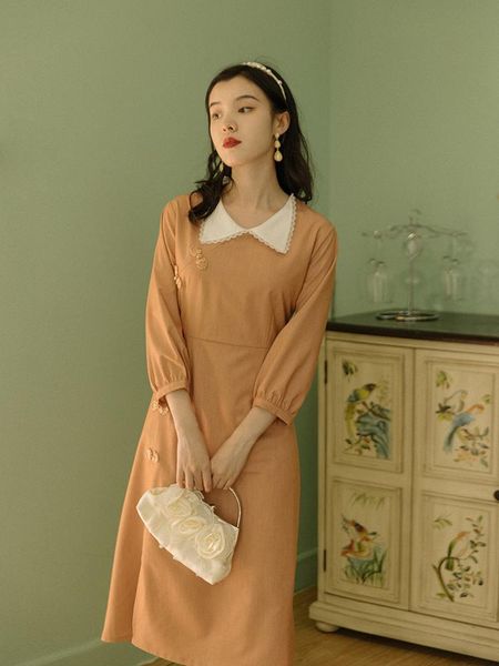 casual dresses sweetxue elegant chic cheongsam dress temperament women vestidos, Black;gray
casual dresses sweetxue elegant chic cheongsam dress temperament women vestidos, Black;gray