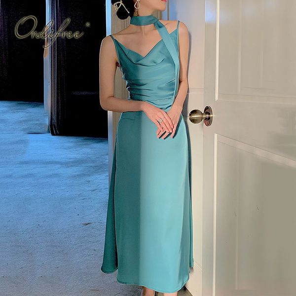 summer elegant women long party spaghetti strap silk shiny belted satin slip dress 210415, Black;gray
summer elegant women long party spaghetti strap silk shiny belted satin slip dress 210415, Black;gray