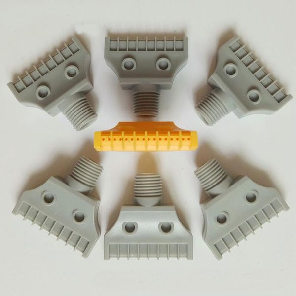 watering equipments 10pcs 1/4" bspt thread size, abs material, flat wind jet air nozzles
watering equipments 10pcs 1/4" bspt thread size, abs material, flat wind jet air nozzles