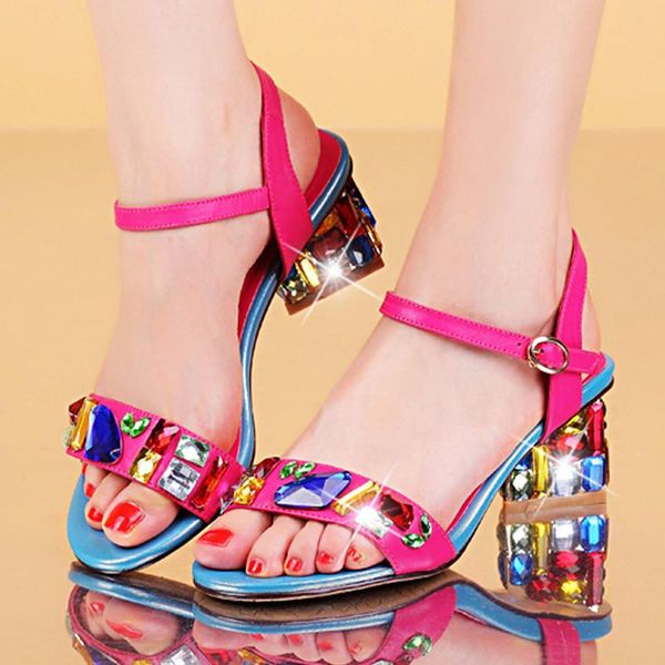 dilalula 2021 women sandals crystal decoration square heels shoes sweet summer dating party ladies woman, Black
dilalula 2021 women sandals crystal decoration square heels shoes sweet summer dating party ladies woman, Black