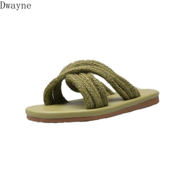 slippers 2021 wild korean version of the retro cross-knit color rope flat women, Black
slippers 2021 wild korean version of the retro cross-knit color rope flat women, Black
