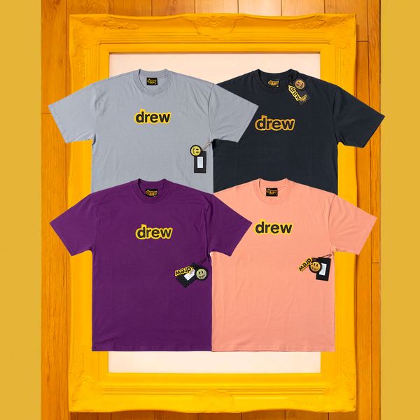 7 colors mens t shirt drew house justin cotton short sleeve t-shirt casual fashion male clothing, White;black
7 colors mens t shirt drew house justin cotton short sleeve t-shirt casual fashion male clothing, White;black