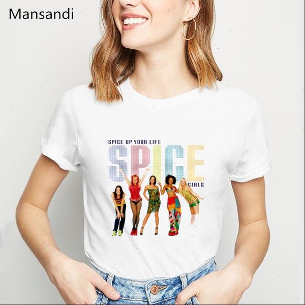 spice girls summer vogue white women femme harajuku camisetas mujer female plus size
spice girls summer vogue white women femme harajuku camisetas mujer female plus size