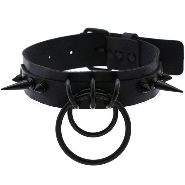 chokers gothic men women faux leather spike rivet choker punk necklace jewelry goth studded chocker girls collar necklaces, Golden;silver
chokers gothic men women faux leather spike rivet choker punk necklace jewelry goth studded chocker girls collar necklaces, Golden;silver