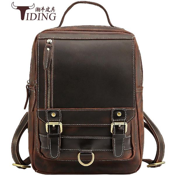 backpack men genuine leather travel school lap13" small bookbag bags anti theft crazy horse bagpack backpacks
backpack men genuine leather travel school lap13" small bookbag bags anti theft crazy horse bagpack backpacks