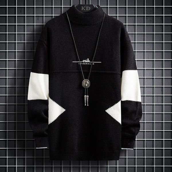 men's sweaters winter soft warm sweater men clothes turtleneck male pullovers slim high stretch jumper knitted christmas, White;black
men's sweaters winter soft warm sweater men clothes turtleneck male pullovers slim high stretch jumper knitted christmas, White;black