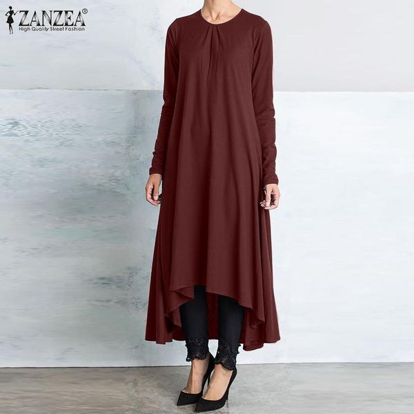 fashion pleated dress women's spring sundress 2021 zanzea casaul long sleeve asymmetrical vestidos female hollow robe plus size casual, Black;gray
fashion pleated dress women's spring sundress 2021 zanzea casaul long sleeve asymmetrical vestidos female hollow robe plus size casual, Black;gray