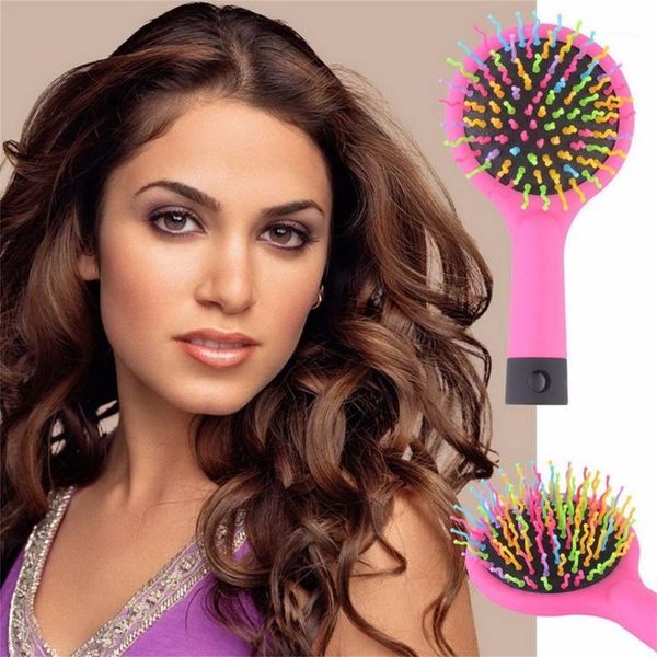 3pcs hair comb professional rainbow volume anti-static magic curl straight massage brush mirror styling t1, Silver
3pcs hair comb professional rainbow volume anti-static magic curl straight massage brush mirror styling t1, Silver