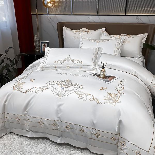bedding sets home textiles cotton set pure colors embroidery bed duvet cover sheet high end premium king size
bedding sets home textiles cotton set pure colors embroidery bed duvet cover sheet high end premium king size