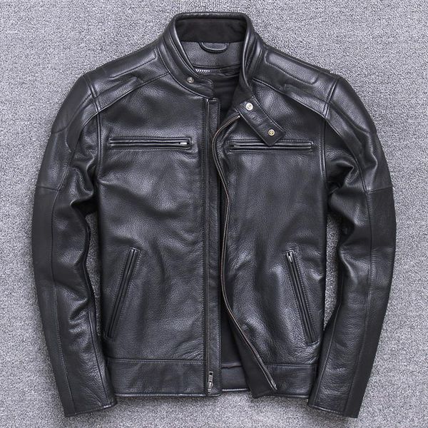 cow men's thick brand designer genuine leather classic bomber jacket vintage warm motorcycle biker black coat & faux
cow men's thick brand designer genuine leather classic bomber jacket vintage warm motorcycle biker black coat & faux